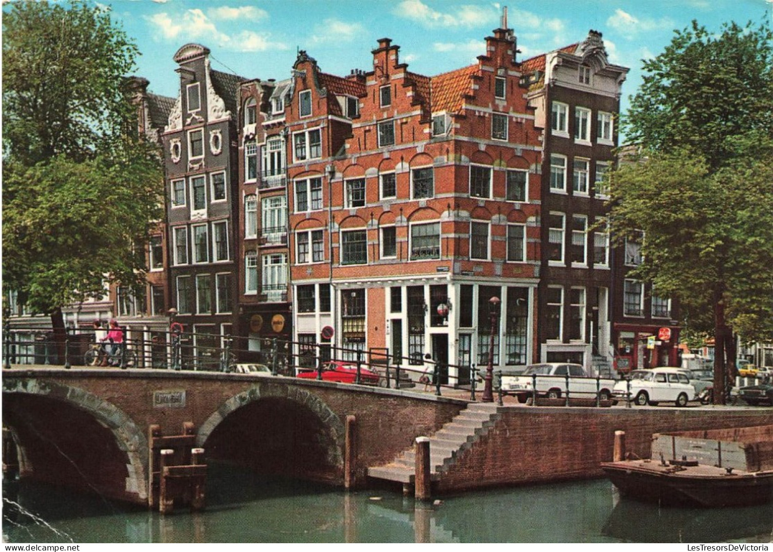 PAYS BAS - Amsterdam - Prinsengracht - Colorisé - Carte Postale - Amsterdam
