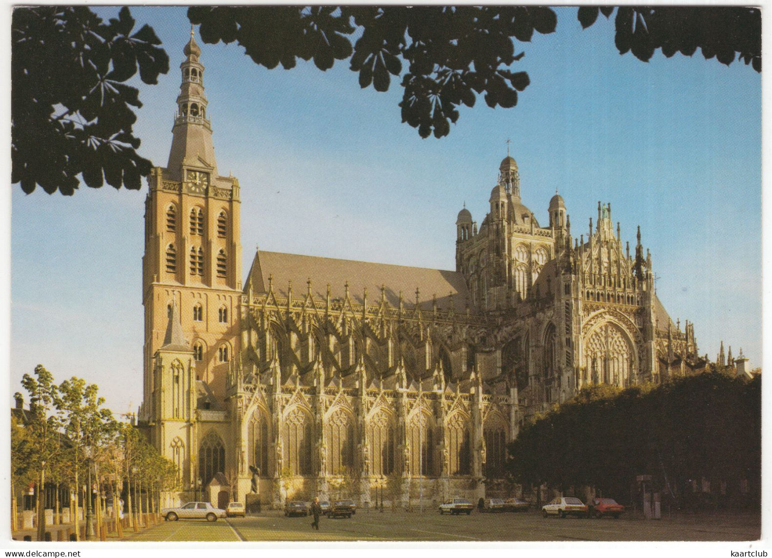 Kathedrale Basiliek Van St-Jan Te 's-Hertogenbosch - Gezicht Vanaf De Parade, Zuidzijde - (Nederland)  - DAF 44 - 's-Hertogenbosch