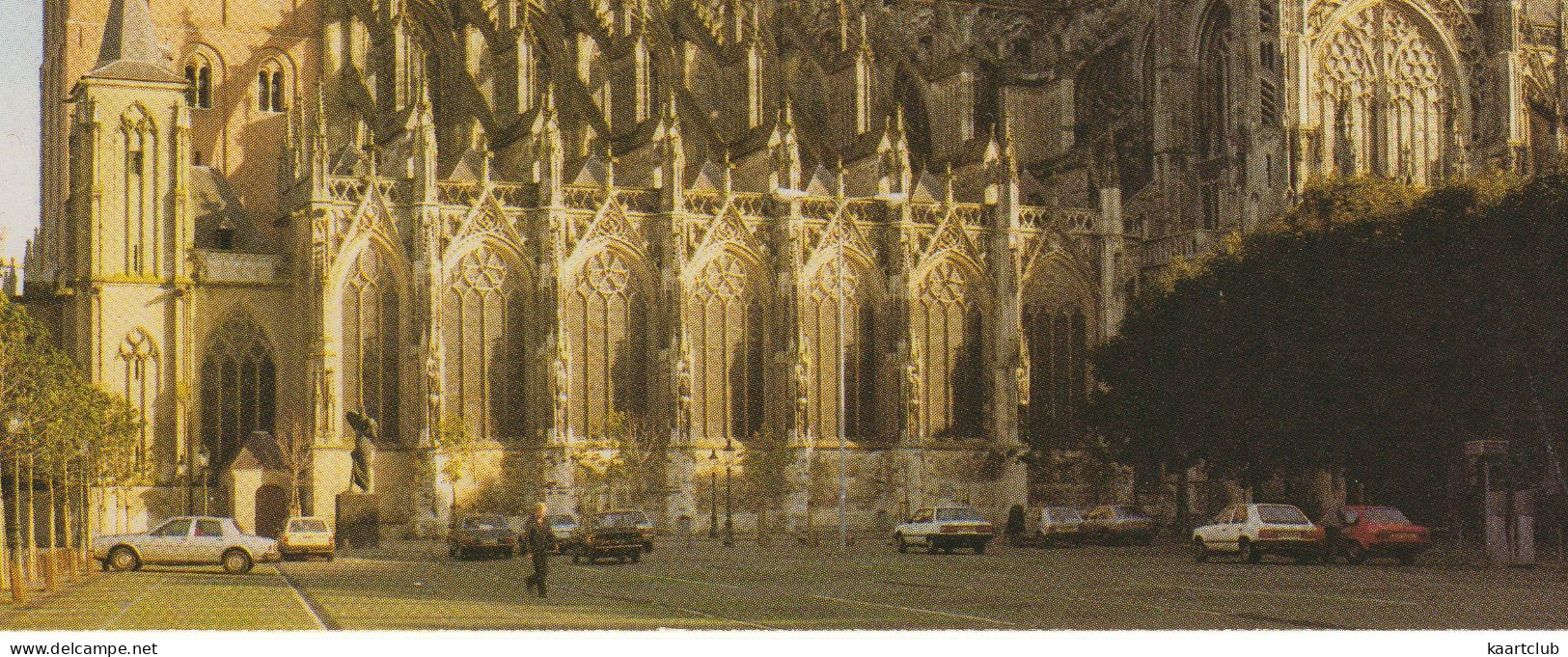 Kathedrale Basiliek Van St-Jan Te 's-Hertogenbosch - Gezicht Vanaf De Parade, Zuidzijde - (Nederland)  - DAF 44 - 's-Hertogenbosch