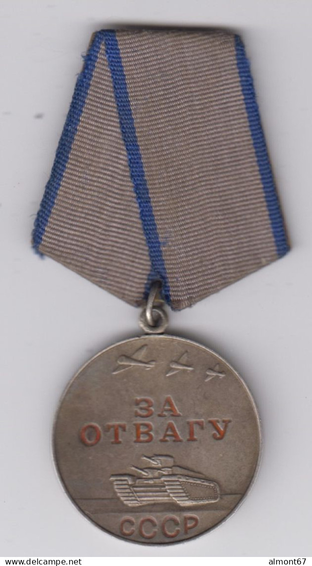 URSS - Médaille Du Courage ( En Argent ) - Russia