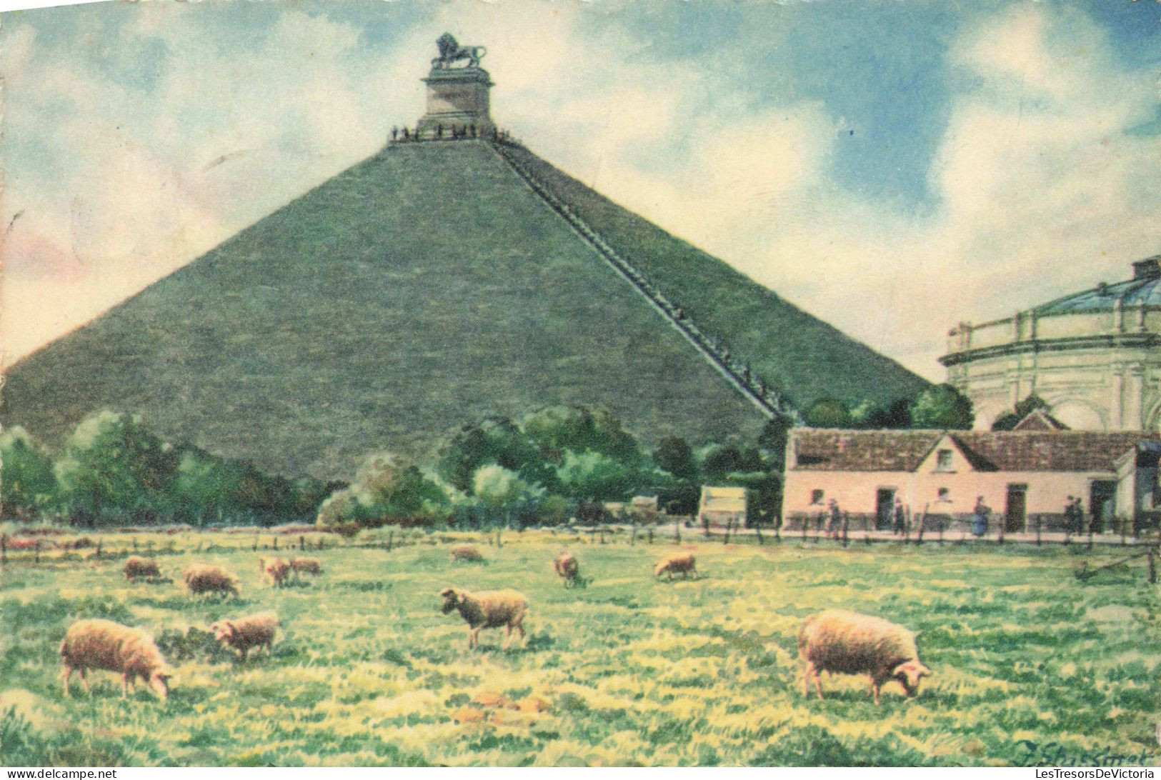 HISTOIRE - Culbutte De Waterloo - Colorisé - Carte Postale Ancienne - Geschichte