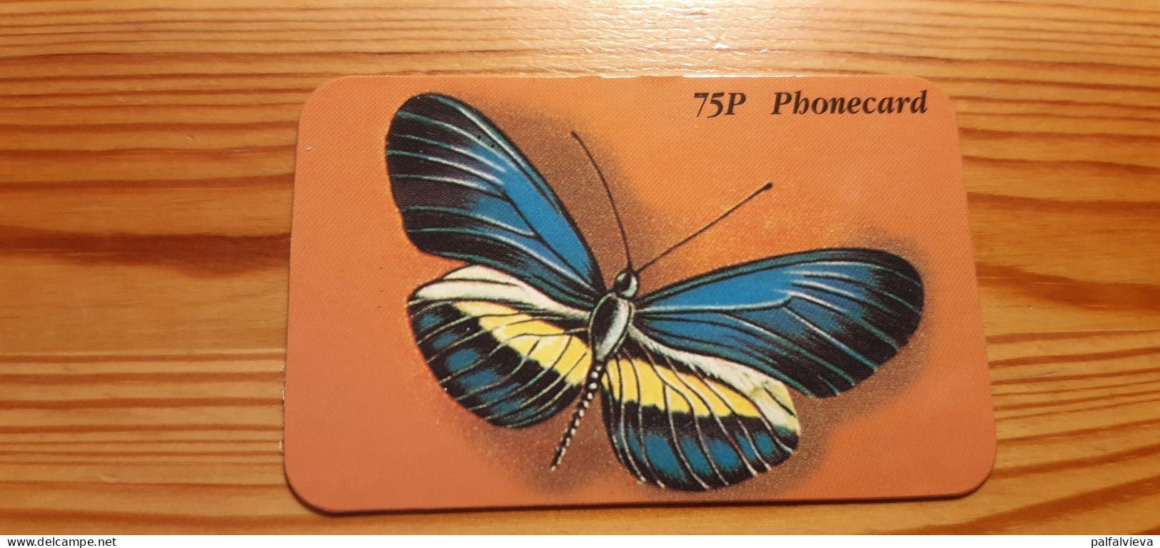 Prepaid Phonecard United Kingdom, Discount Phonecard - Butterfly - Emissioni Imprese