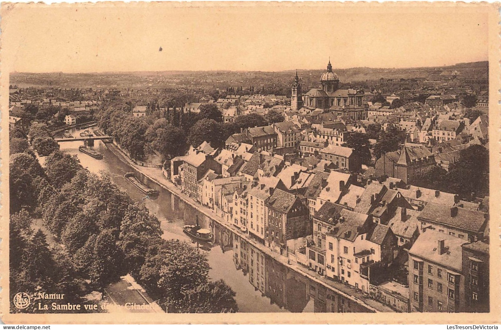 BELGIQUE - Namur - La Sambre Vue De La Citadelle - Carte Postale Ancienne - Namur