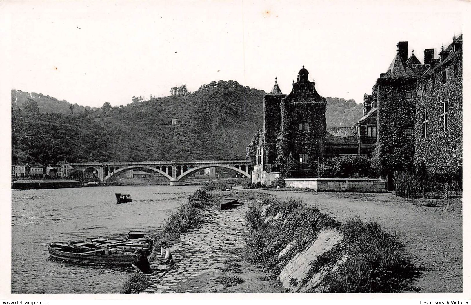 BELGIQUE - Huy - Le Pont Hesbaye-Condroz Et La Vieille Maison De Batta - Carte Postale Ancienne - Huy