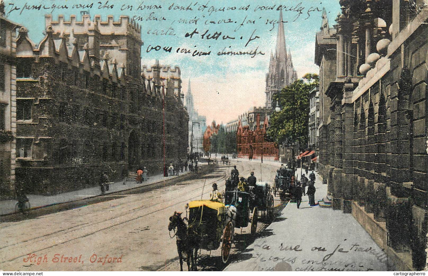 United Kingdom England Oxford High Street Carriage - Oxford