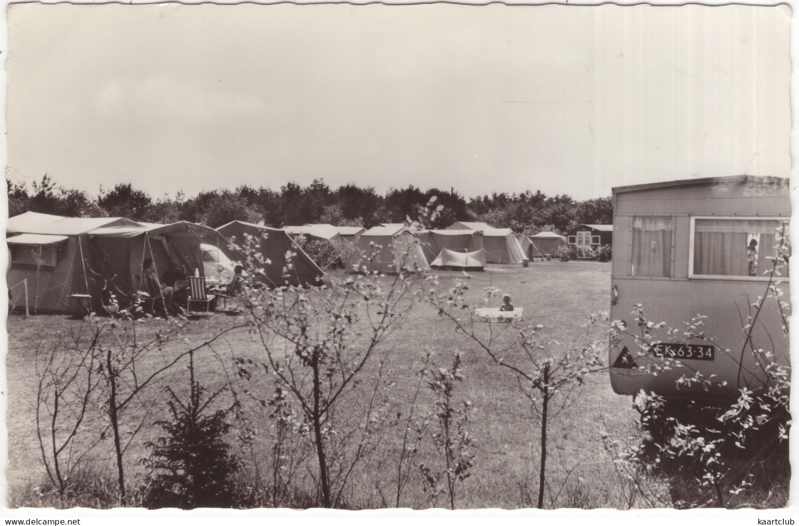 Oosterhout - Vakantie-oord 'St-Hubertus-Hoeve' - (Noord-Brabant, Nederland) - Caravan, Tenten, DKW 3=6 - Oosterhout