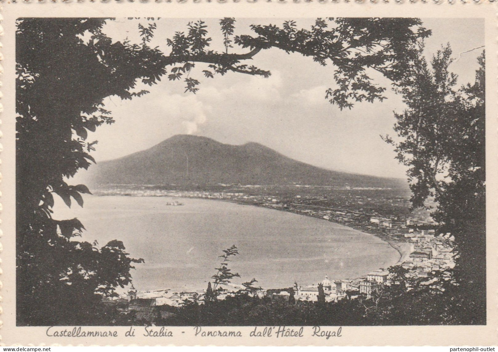 Cartolina - Postcard /  Viaggiata - Sent  / Castellammare Di Stabia - Veduta Dall' Hotel Royal. ( Gran Formato ) - Castellammare Di Stabia