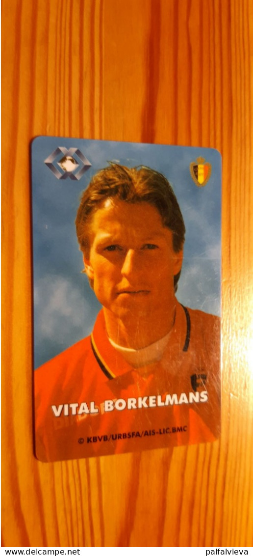 Prepaid Phonecard Belgium, WorldXChange - Football, Red Devils, Vital Borkelmans - [2] Prepaid & Refill Cards