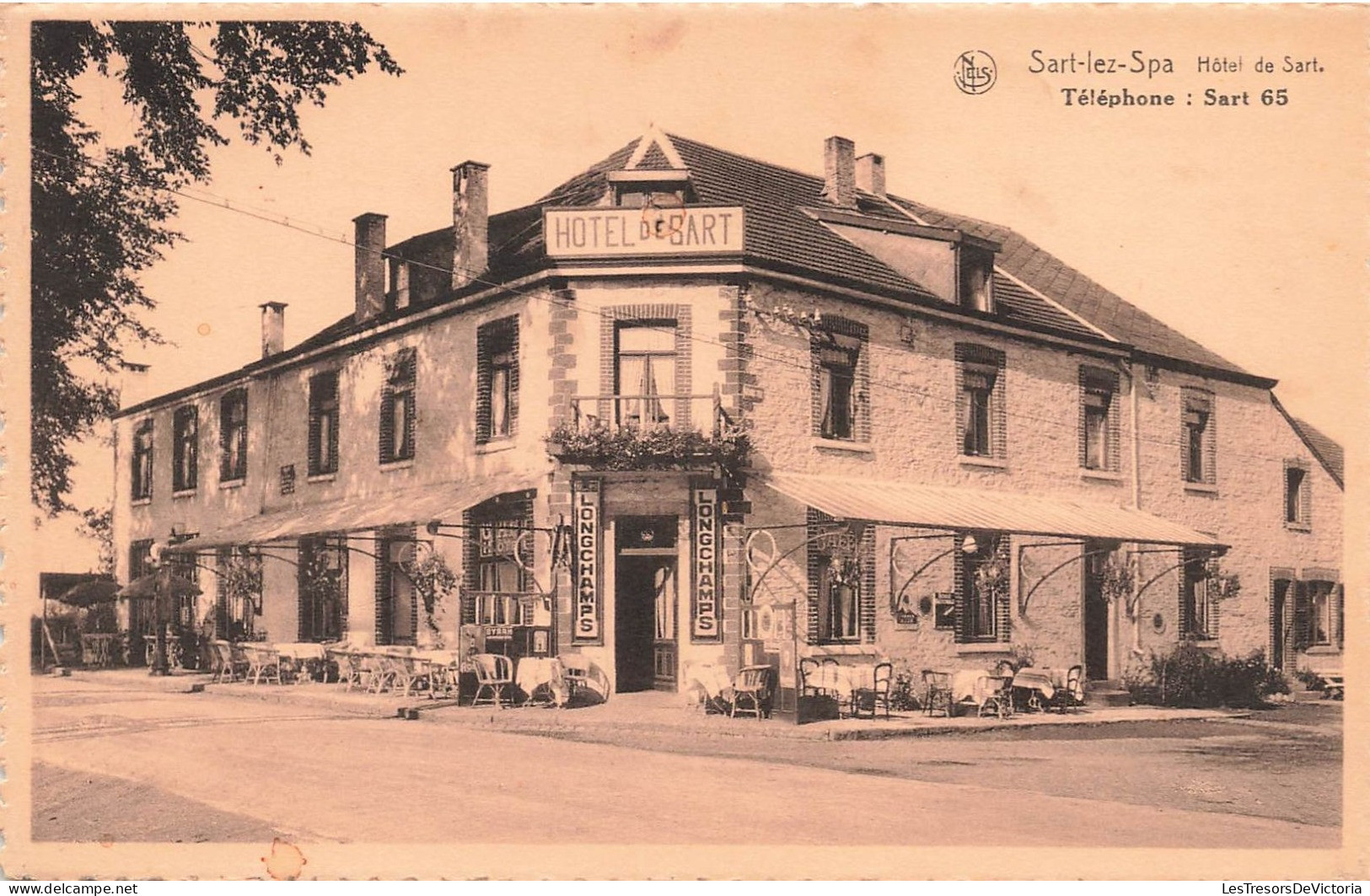 BELGIQUE - Sart-lez-Spa - Hôtel De Sart - Carte Postale Ancienne - Spa