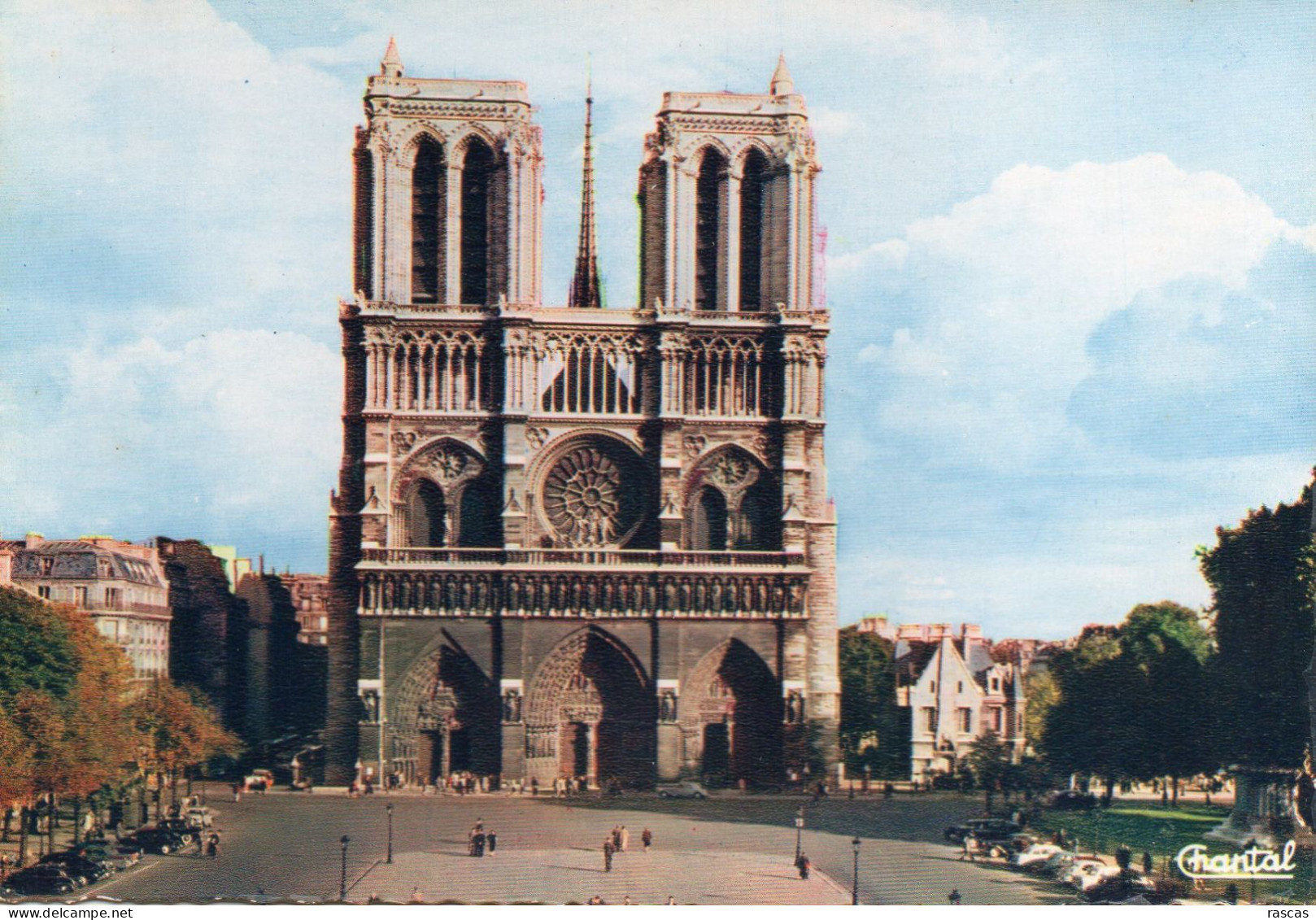 CPM - N - PARIS - FACADE DE NOTRE DAME - Notre Dame De Paris