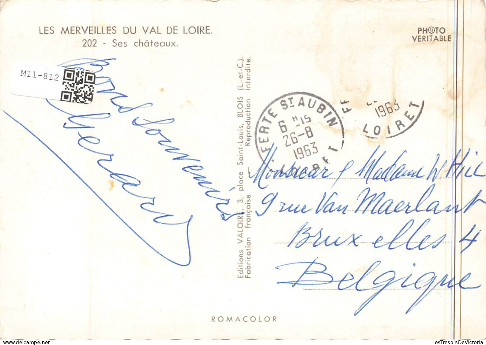 FRANCE - Loire - Châteaux De La Loire - Carte Postale - Other & Unclassified