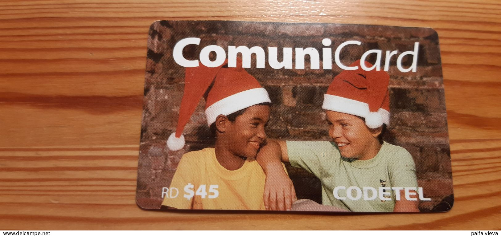 Prepaid Phonecard Dominican Republic, Codetel - Christmas - Dominica