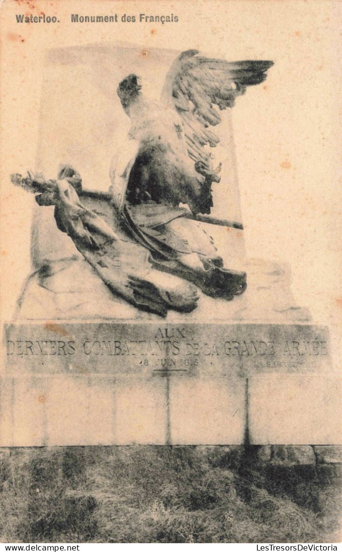 BELGIQUE - Waterloo - Monument Des Français - Carte Postale Ancienne - Waterloo