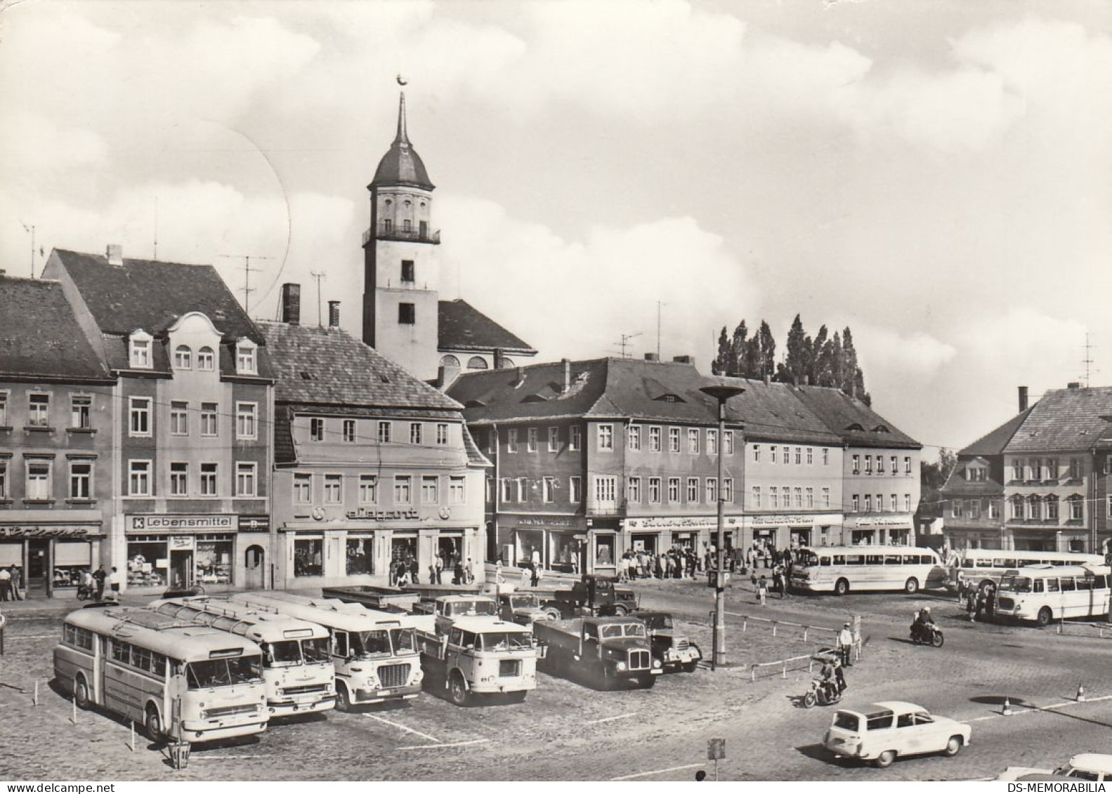 Bischofswerda - Markt , Bus Station - Bischofswerda