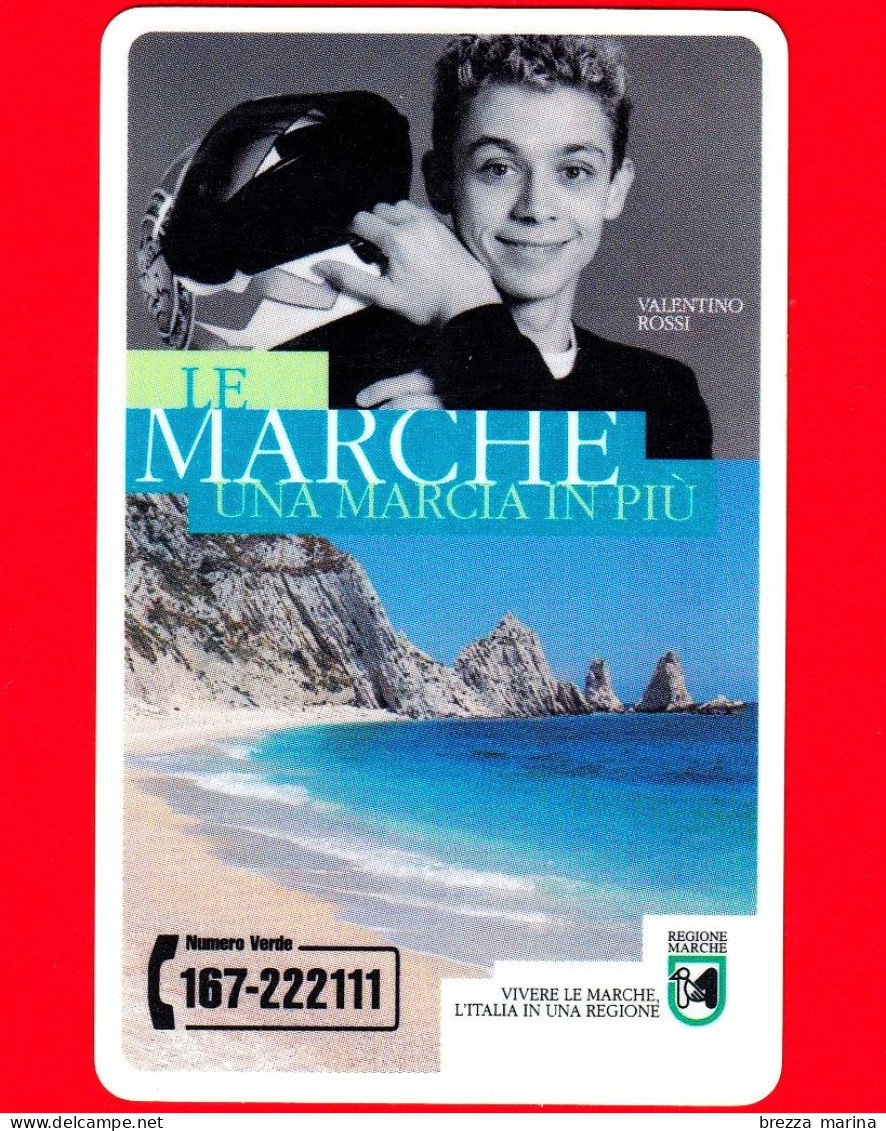 VIACARD - Pubblicitarie - Le Marche Una Marcia In Più - V. Rossi  - Tessera N. 393 - 50.000 - Pub - 08.1998 - Autres & Non Classés