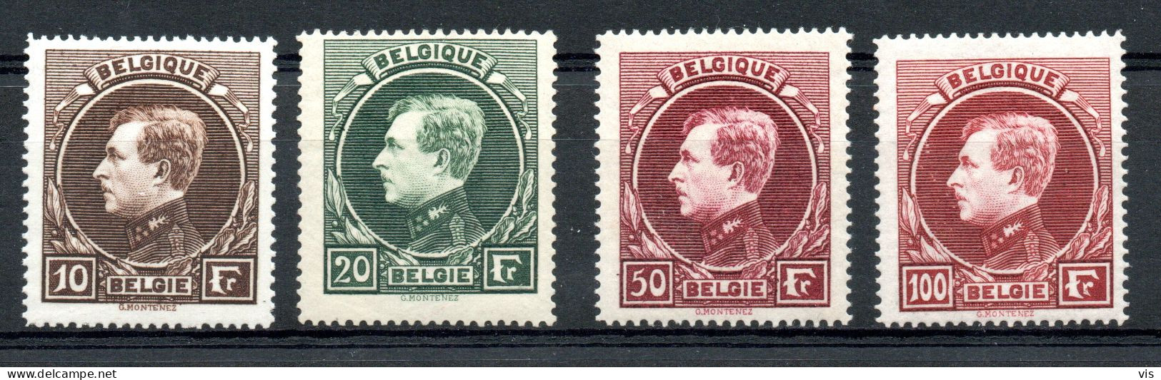 N° 289/92 ** Cote 800 Eur - 1929-1941 Big Montenez