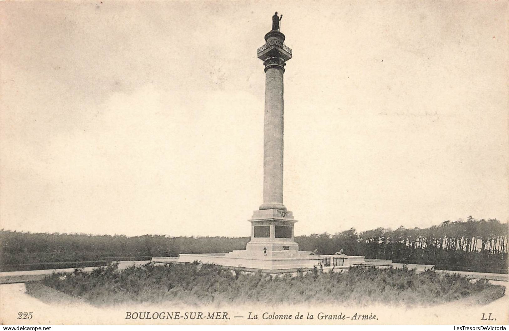 FRANCE - Boulogne-sur- Mer - La Colonne De La Grande-Armée - Carte Postale Ancienne - Boulogne Sur Mer