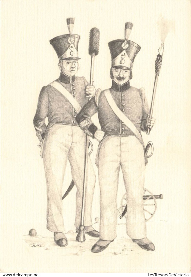 ILLUSTRATEURS - Armée Des Pays Bas - Caporal Et Canonnier De L'artillerie De Campagne - Carte Postale Ancienne - Other & Unclassified