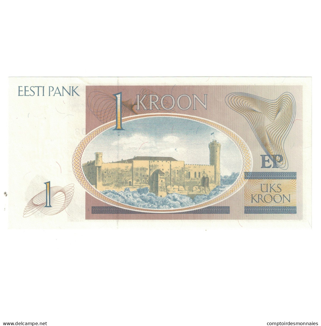 Billet, Estonie, 1 Kroon, 1992, KM:69a, NEUF - Estonia