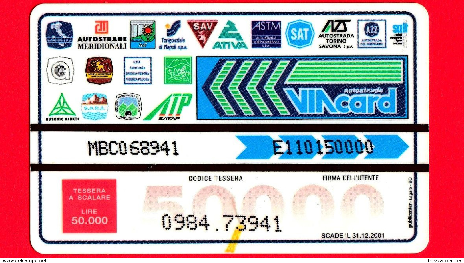 VIACARD -  Viacard Pubblicitarie - Idee Regalo? Entra In Un Museo -  Tessera N. 1087 - 50.000 - Pub - 11.2000 - Other & Unclassified