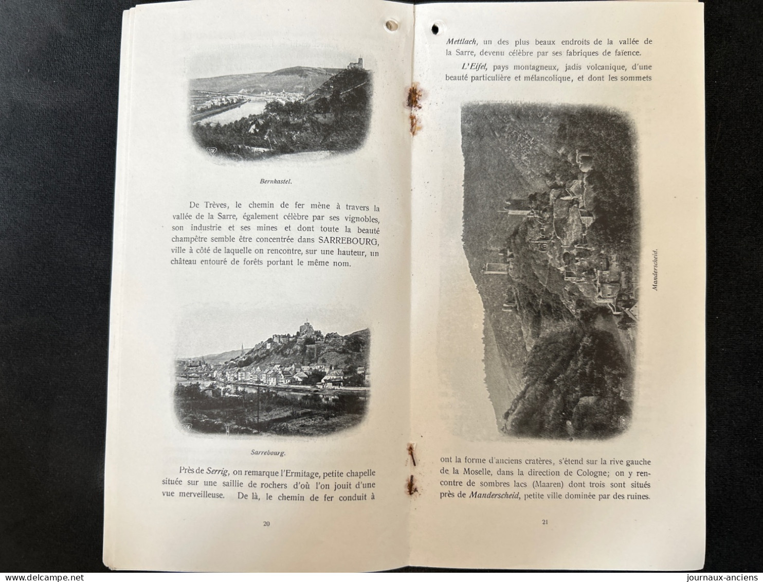 1930 GUIDE OFFICIEL DES CHEMINS DE FER ALLEMANDS - 4 eme Partie