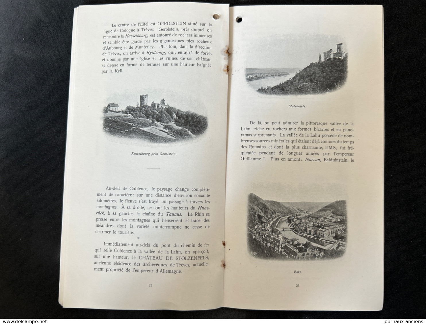 1930 GUIDE OFFICIEL DES CHEMINS DE FER ALLEMANDS - 4 eme Partie