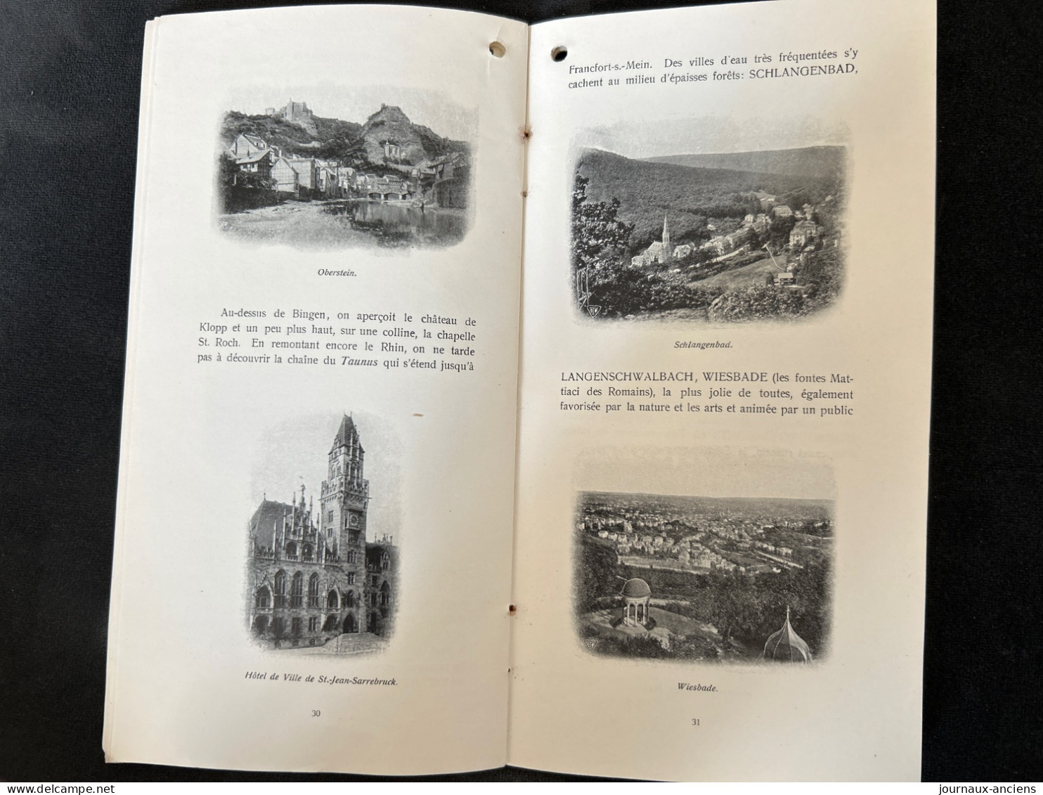 1930 GUIDE OFFICIEL DES CHEMINS DE FER ALLEMANDS - 4 eme Partie