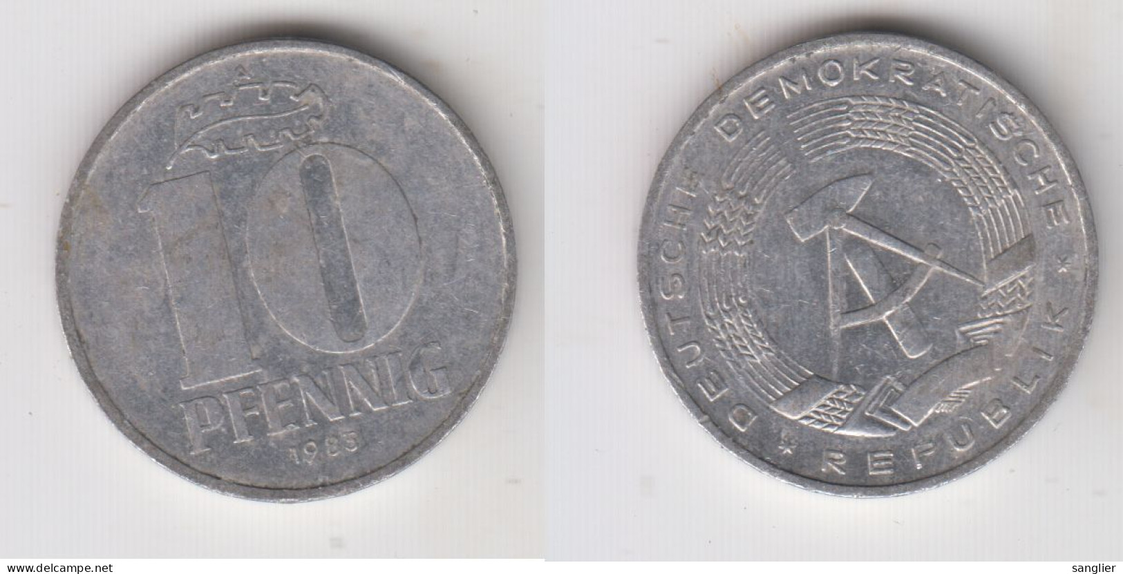 10 PFENNIG 1985 A - 10 Pfennig