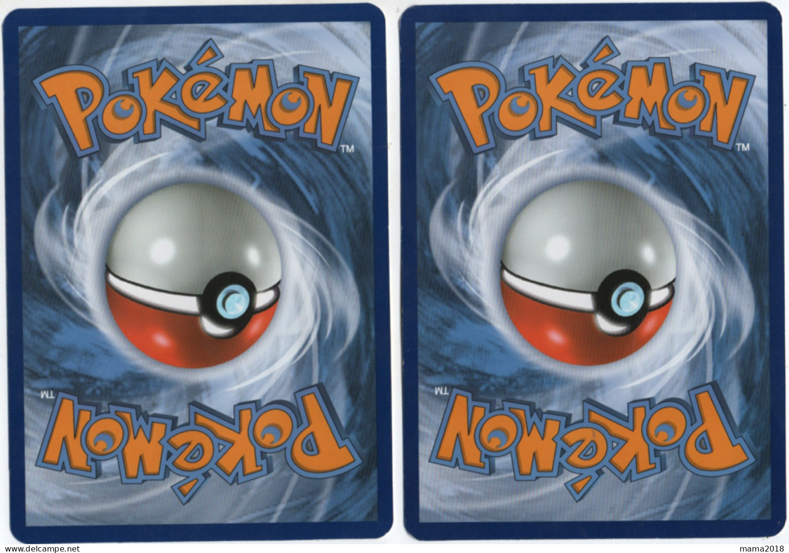 Lot 2    Maxi _cartes  Pokémon  18.3 Cm X 13.3 Cm  ( 2007  _  2019 ) - Lots & Collections