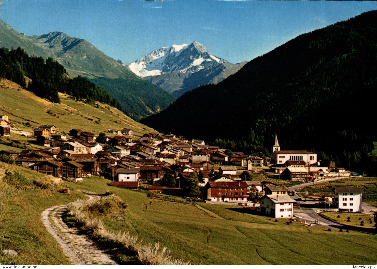 LIDDES (VALAIS) / A LA ROUTE DU GRAND SAINT BERNARD - Liddes