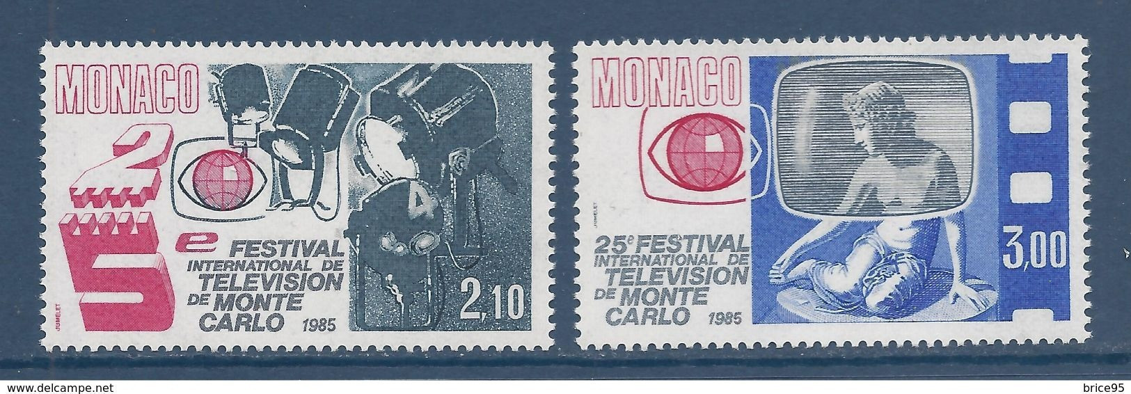 Monaco - YT N° 1446 Et 1447 ** - Neuf Sans Charnière - 1984 - Ungebraucht