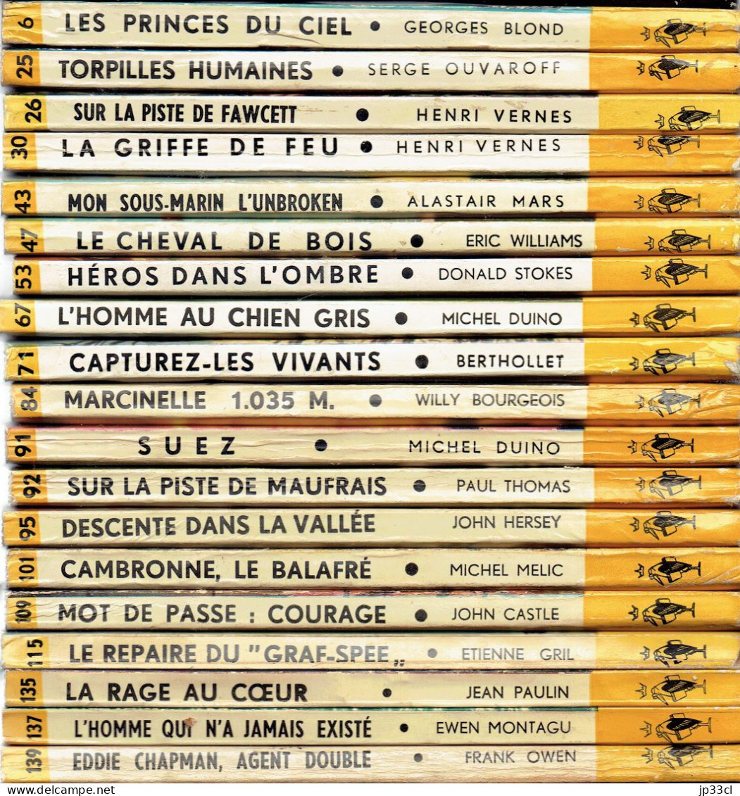 Marabout Junior "la Collection Jeune Pour Tous Les âges" : Lot De 19 Exemplaires, Du N°6 Au N°139 - Bücherpakete