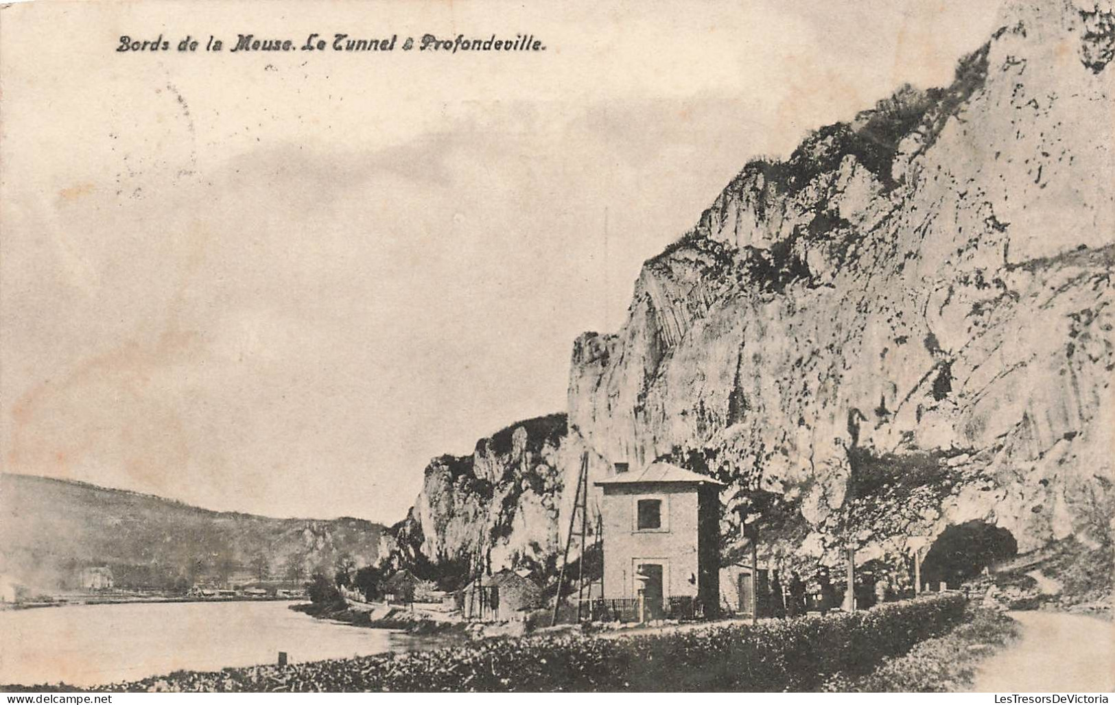 FRANCE - Meuse - Bords De La Meuse - Le Tunnel Et Profondeville - Carte Postale Ancienne - Autres & Non Classés