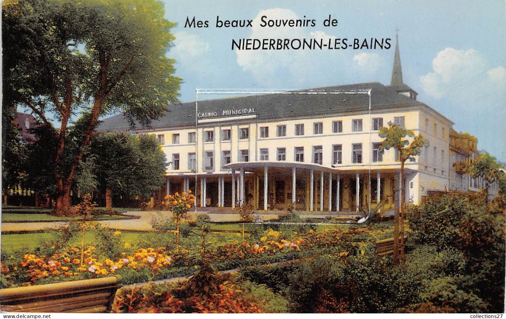 67-NIEDERBRONN-LES-BAINS- CARTE A SYSTEME DEPLIANTE- MES BEAUX SOUVENIR DE NIEDERBRONN-LES-BAINS - Niederbronn Les Bains