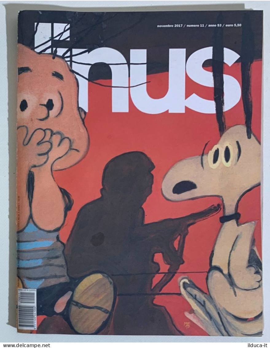 I116802 LINUS 2017 A. 53 N. 11 (630) - Peanuts / Wumo / I Nasoni - Humoristiques