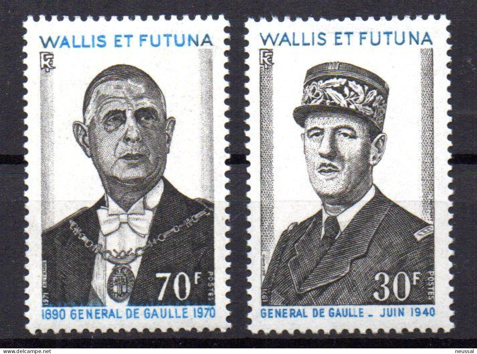 Serie Nº 180/1 Wallis Et Futuna - Unused Stamps