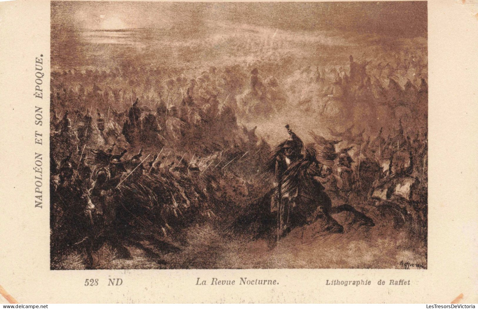 HISTOIRE - La Revue Nocture - Lithographie De Raffet - ND - Carte Postale Ancienne - Storia