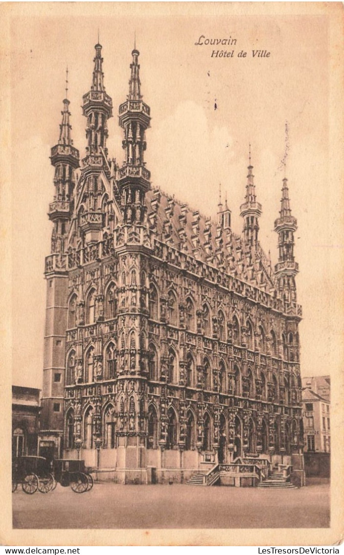 BELGIQUE - Louvain - Hôtel De Ville - Carte Postale Ancienne - Leuven