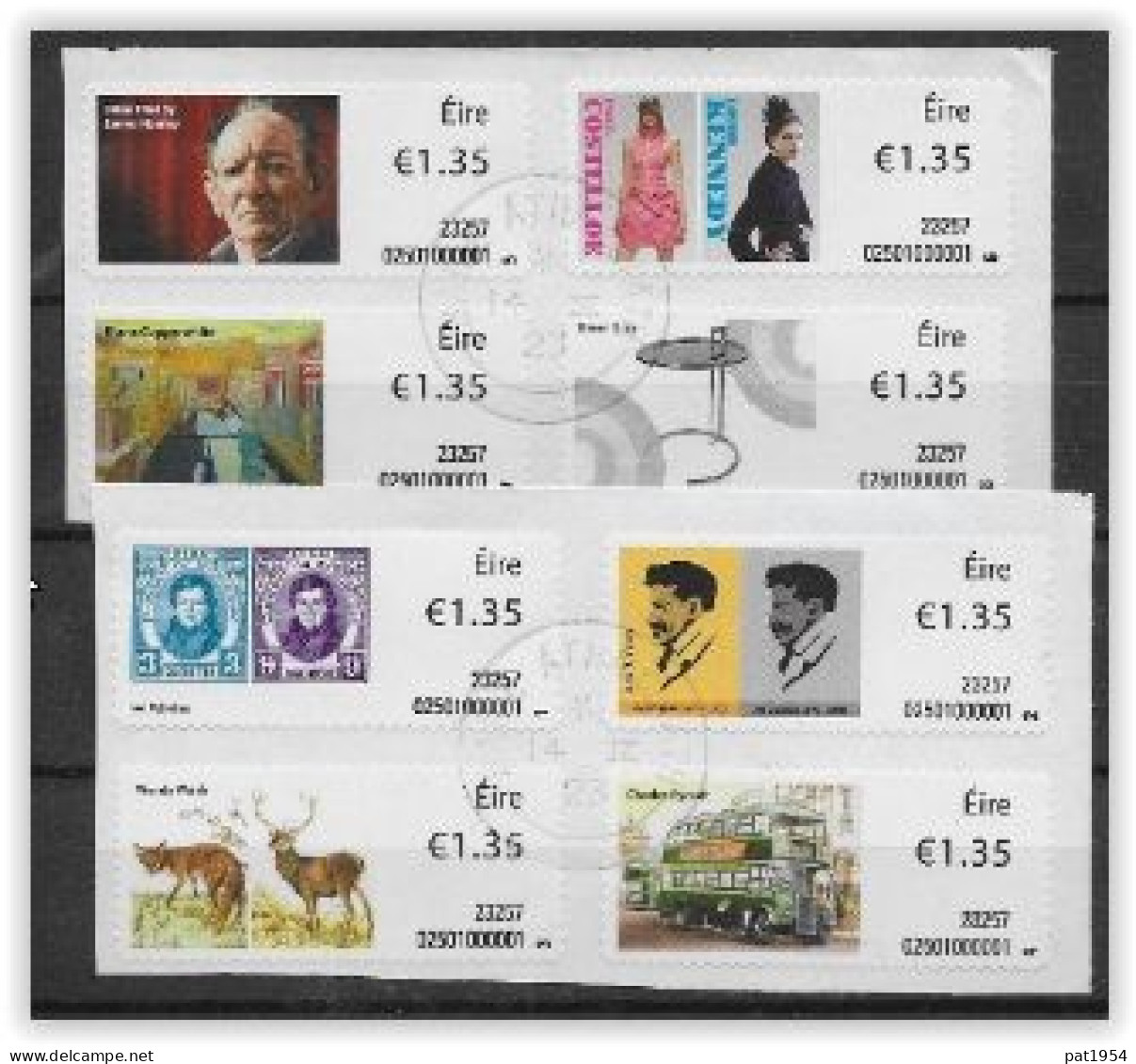 Irlande 2023 Timbres Distributeurs Oblitérés - Frankeervignetten (Frama)