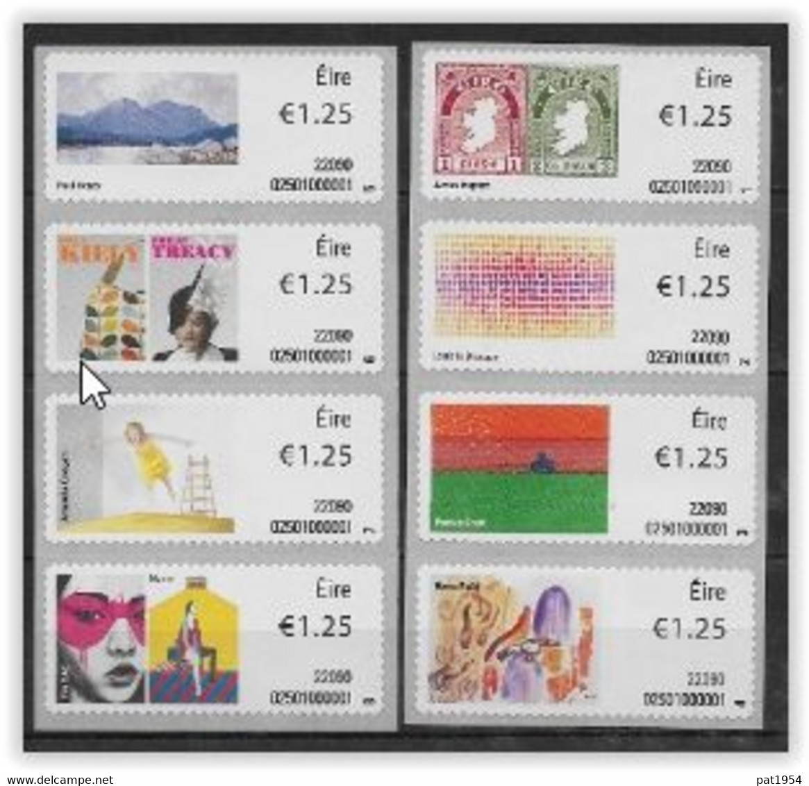 Irlande 2023 Série De Timbres Pour Distributeurs Neufs - Vignettes D'affranchissement (Frama)