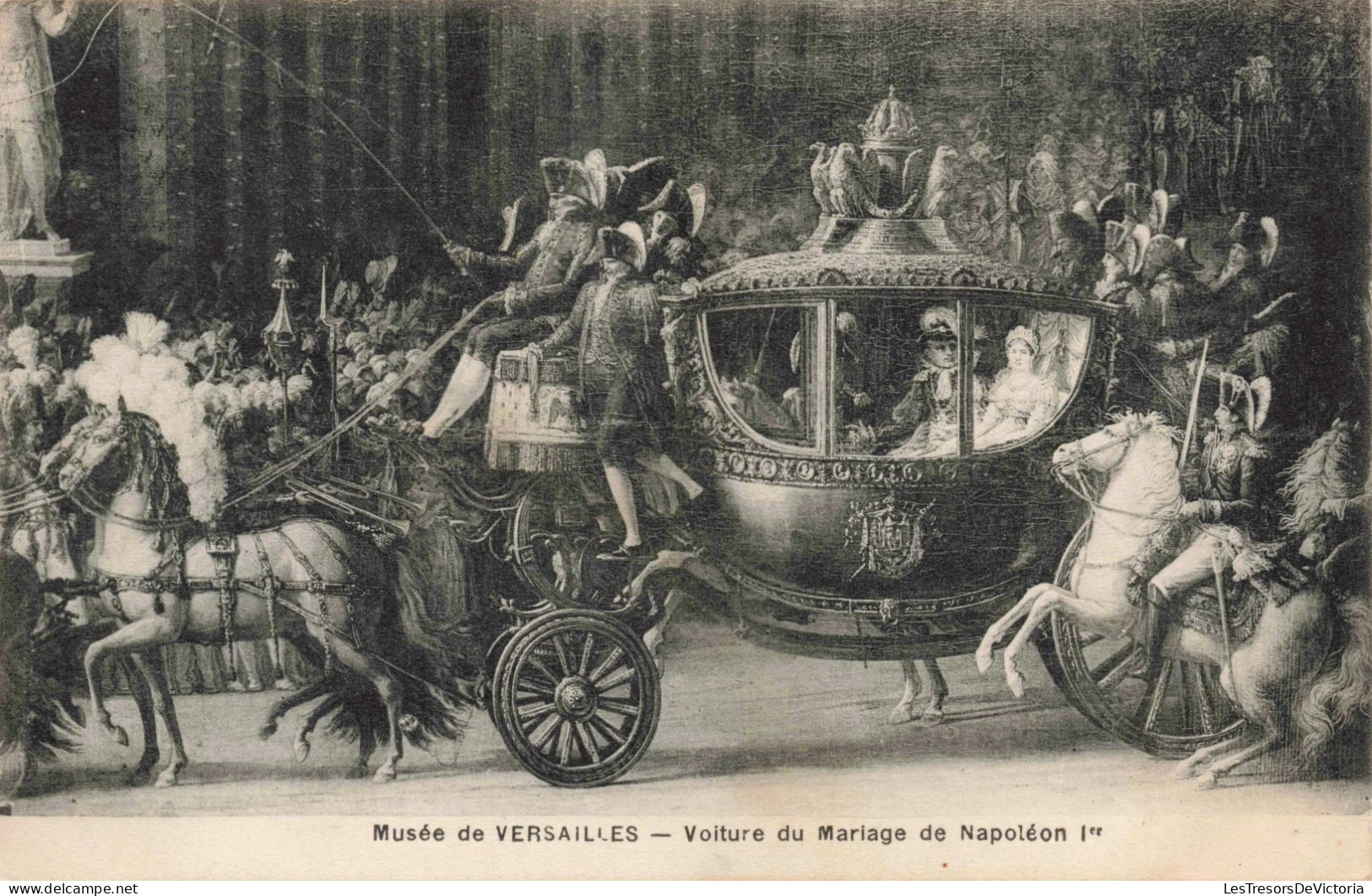 MUSEE - Musée De Versailles - Voiture Du Mariage De Napoléon Ier - Carte Postale Ancienne - Musei