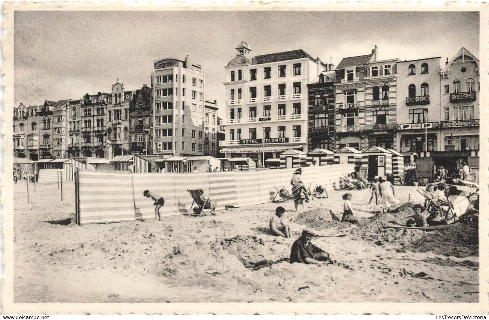 BELGIQUE - Wenduine - La Plage - Animé - Carte Postale Ancienne - Wenduine