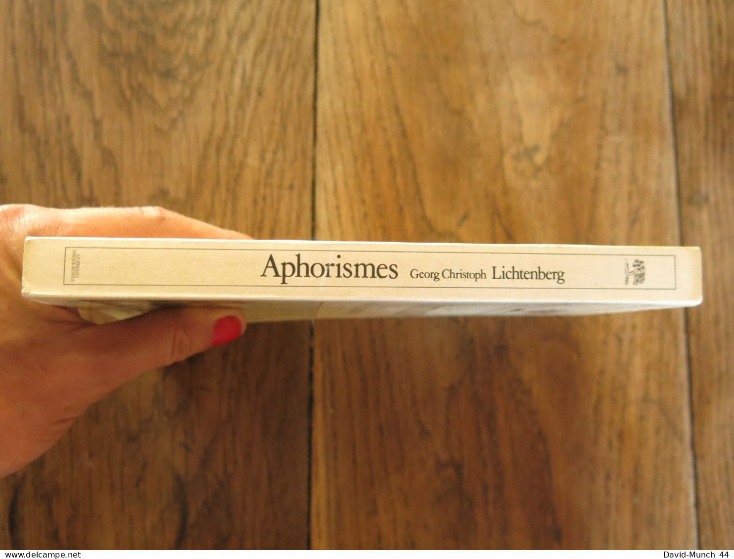 Aphorismes De Georg Christoph Lichtenberg. L'arbre Double, Les Presses D'Aujourd'hui. 1980 - Franse Schrijvers