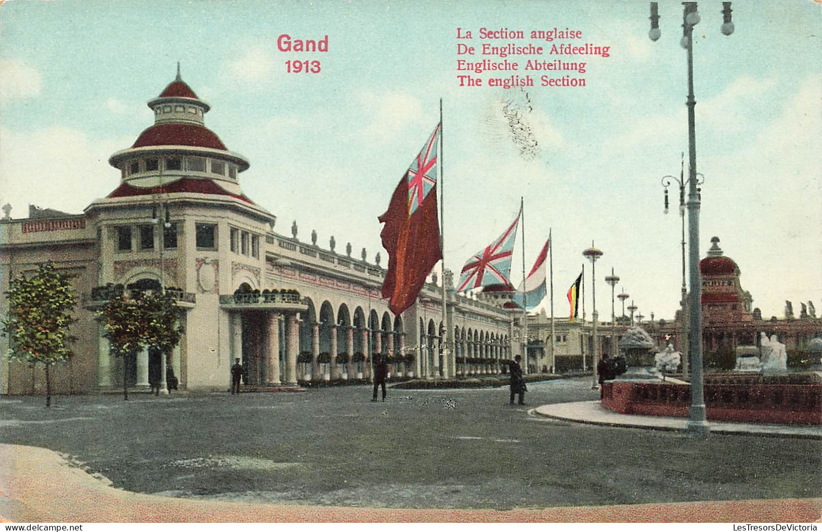 PHOTOGRAPHIE - La Section Anglaise - Colorisé - Carte Postale Ancienne - Fotografie