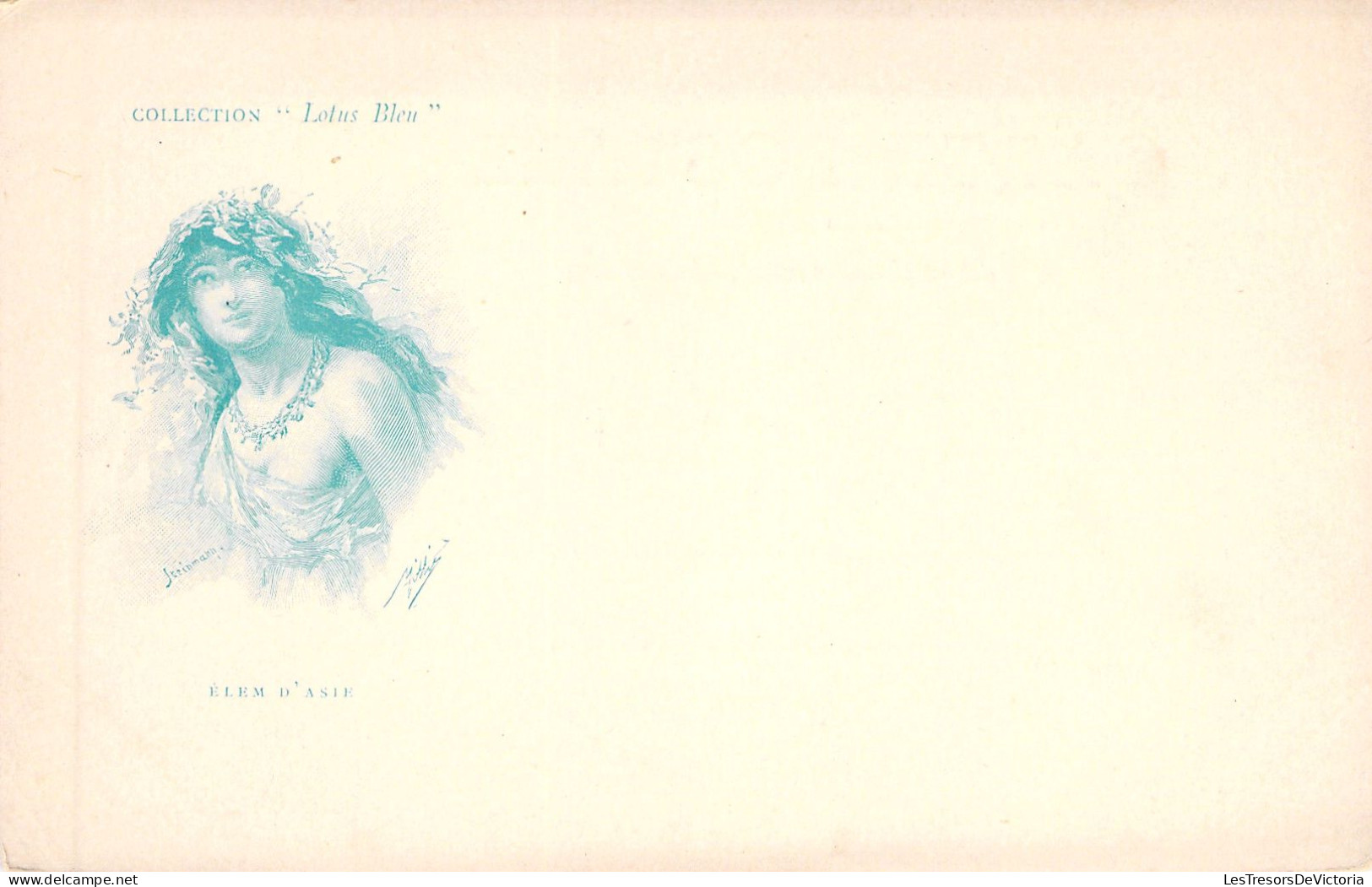 ILLUSTRATEUR - STEINMAHN - Elem D' Asie - Collection Lotus Bleu - Carte Postale Ancienne - - Other & Unclassified