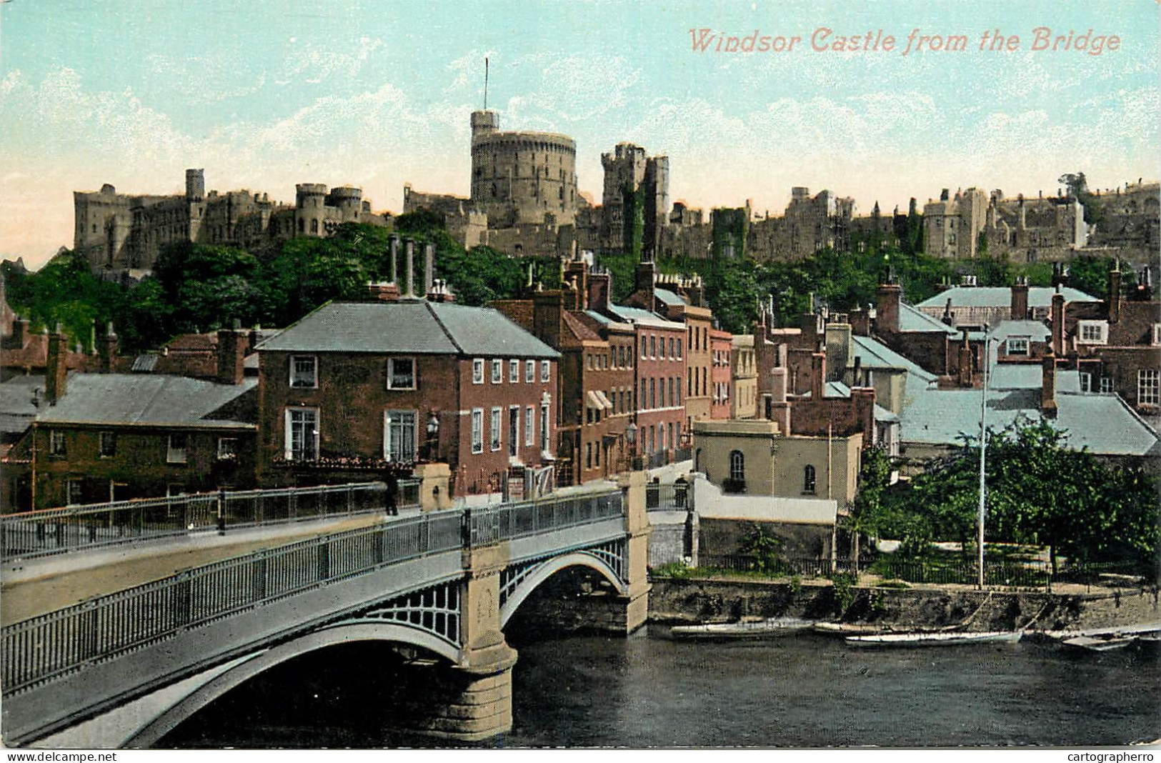 United Kingdom England Windsor Castle From The Bridge - Windsor Castle