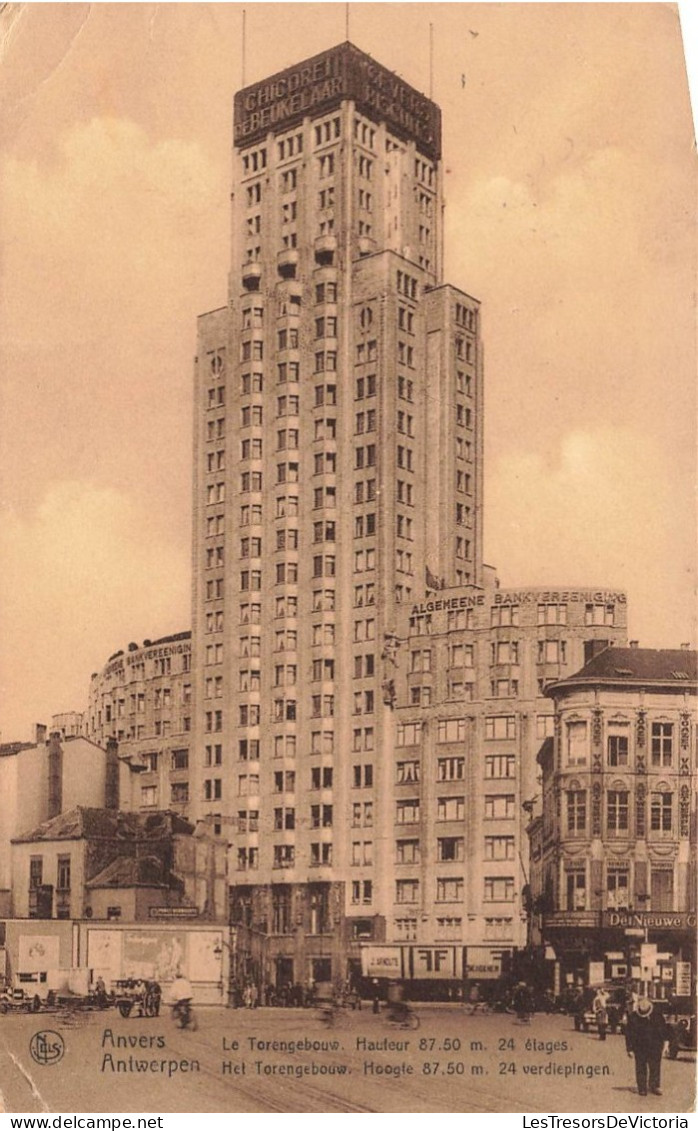 BELGIQUE - Antwerpen - Le Torengebouw - Carte Postale Ancienne - Antwerpen