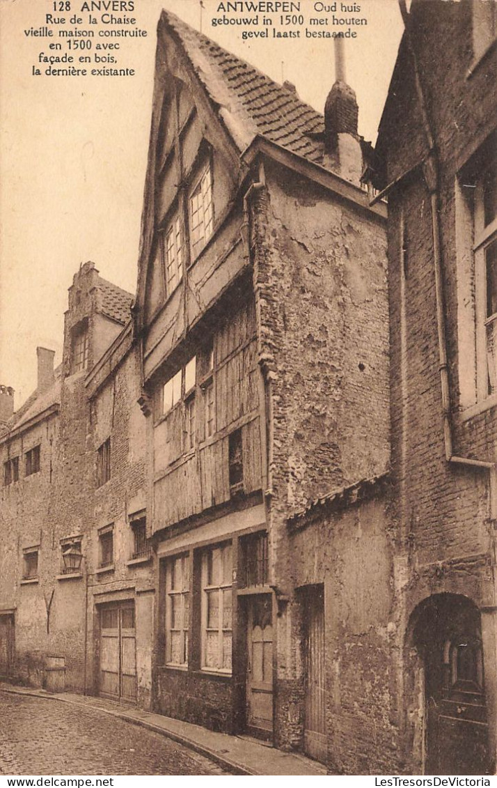 BELGIQUE - Antwerpen - Rue De La Chaise - Carte Postale Ancienne - Antwerpen