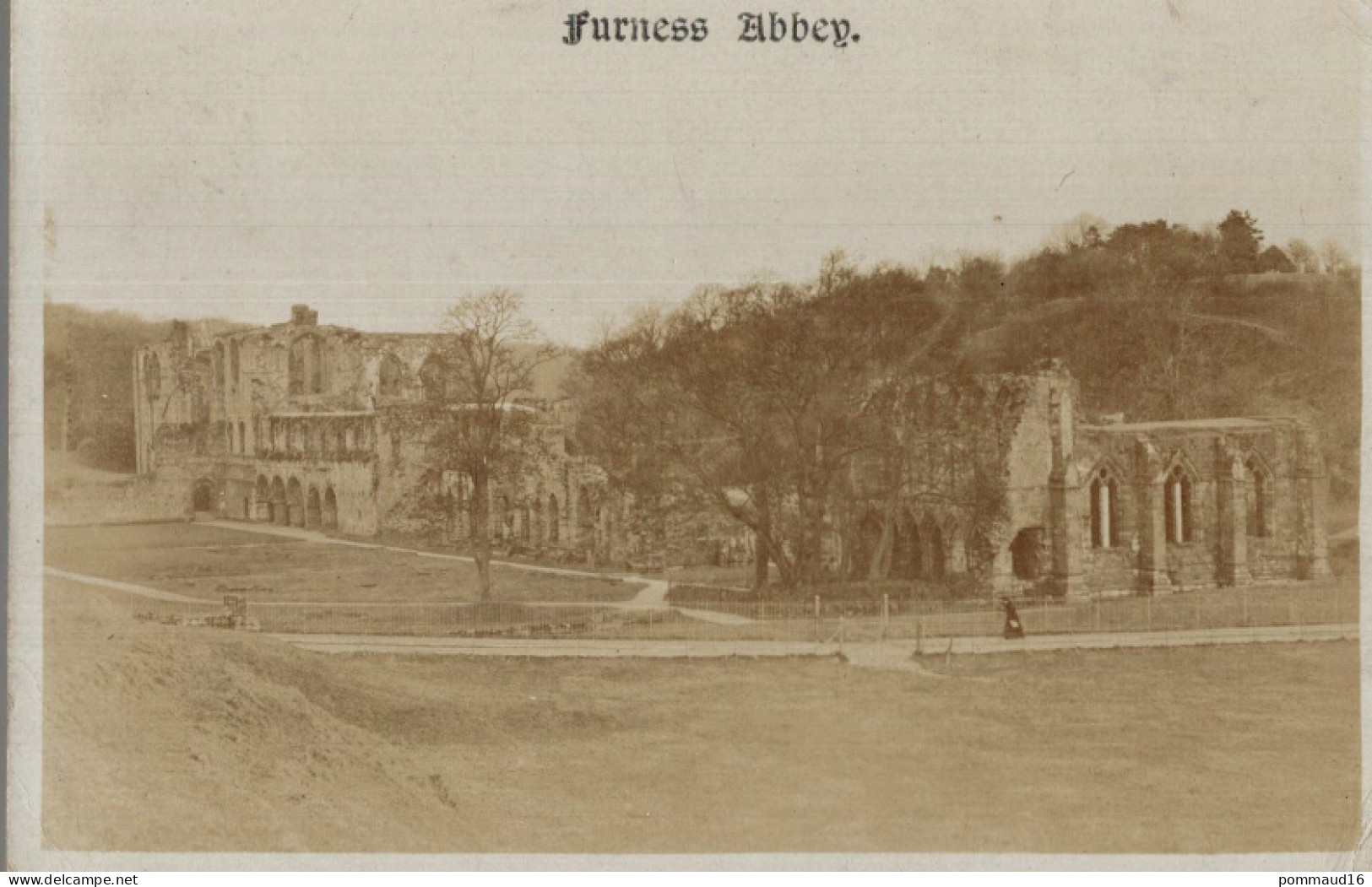 CPA Furness Abbey - Eglises Et Cathédrales