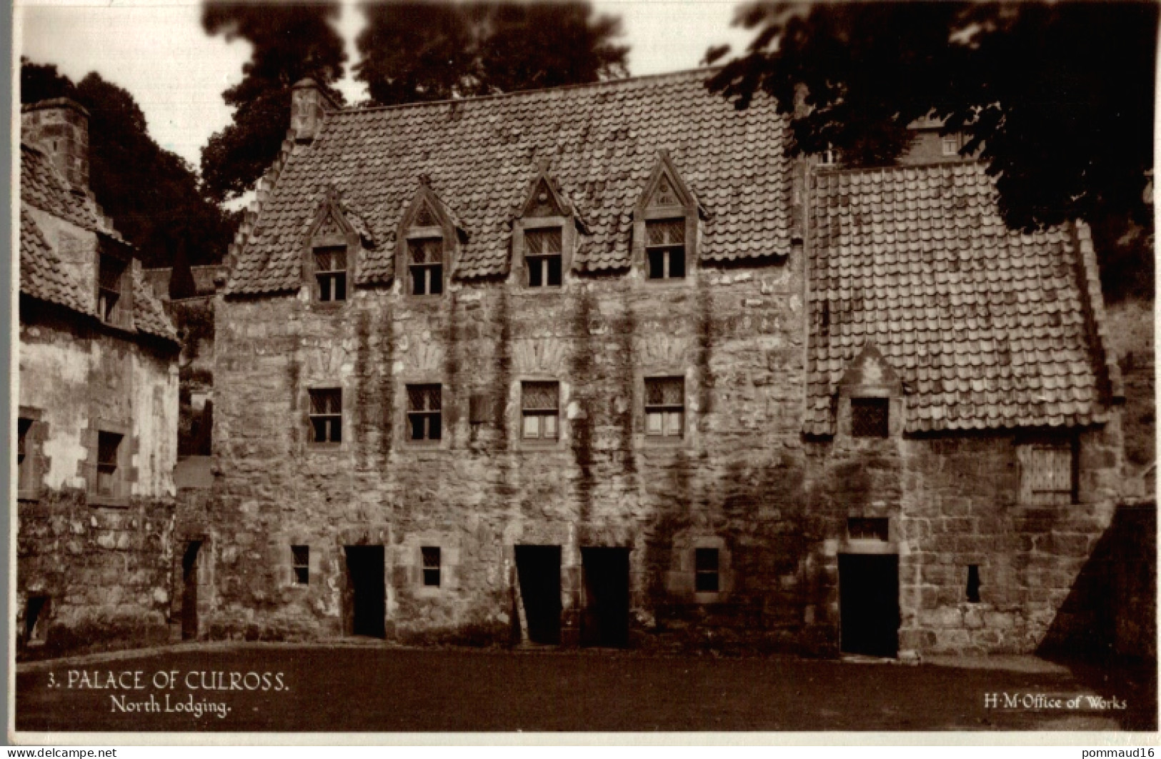 CPSM Palace Of Culross North Lodging - Fife